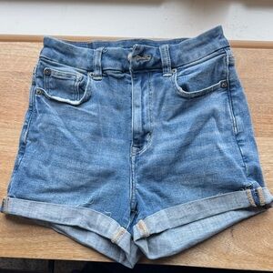 American Eagle Outfitters Light Blue Jean Shorts